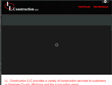 Tablet Screenshot of ilconstructionllc.com